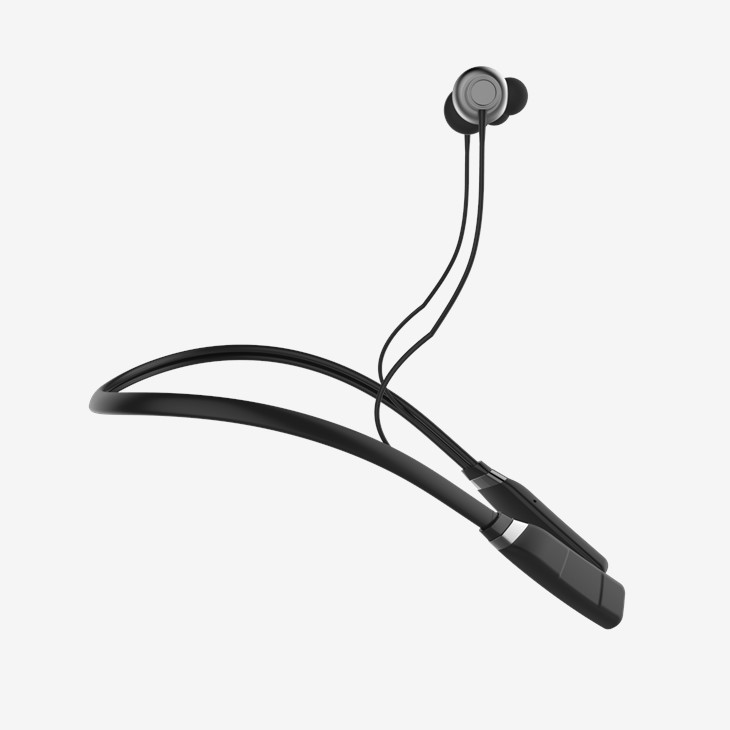 12.5 Hrs Music Time Neckband TWS Earbuds