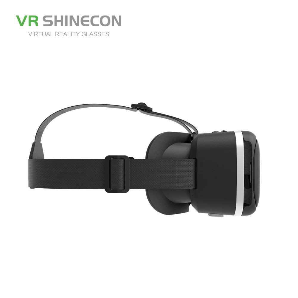 VR Headset With Touch Spot