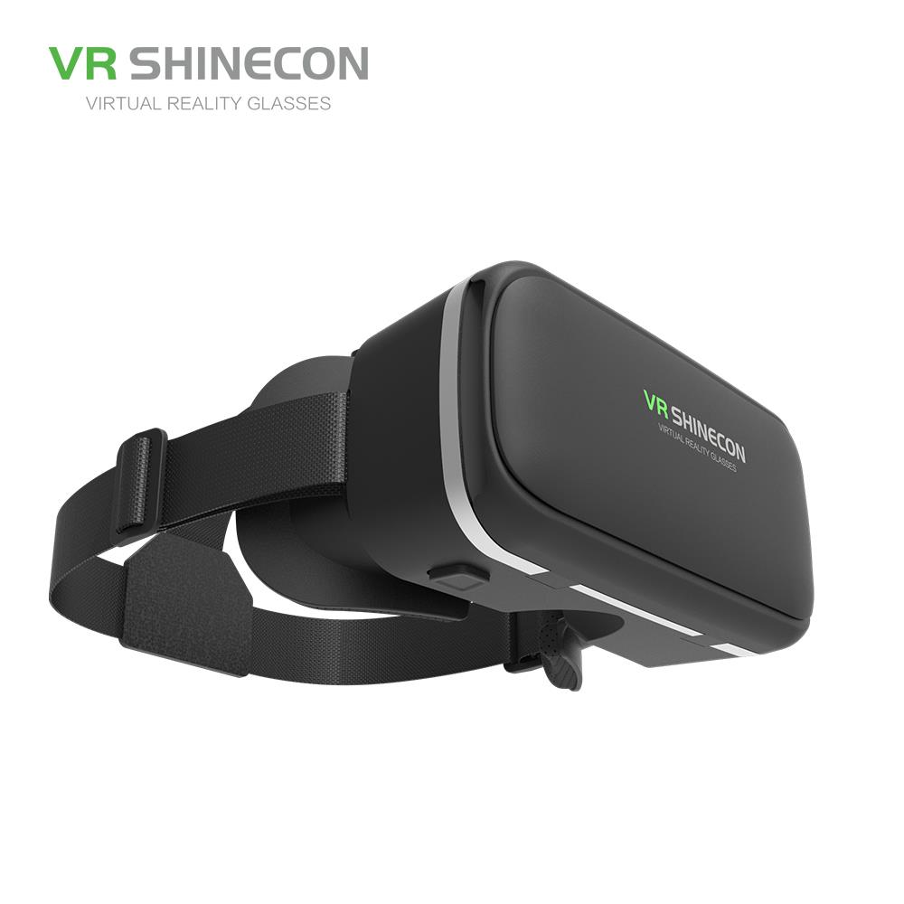 VR Headset With Touch Spot