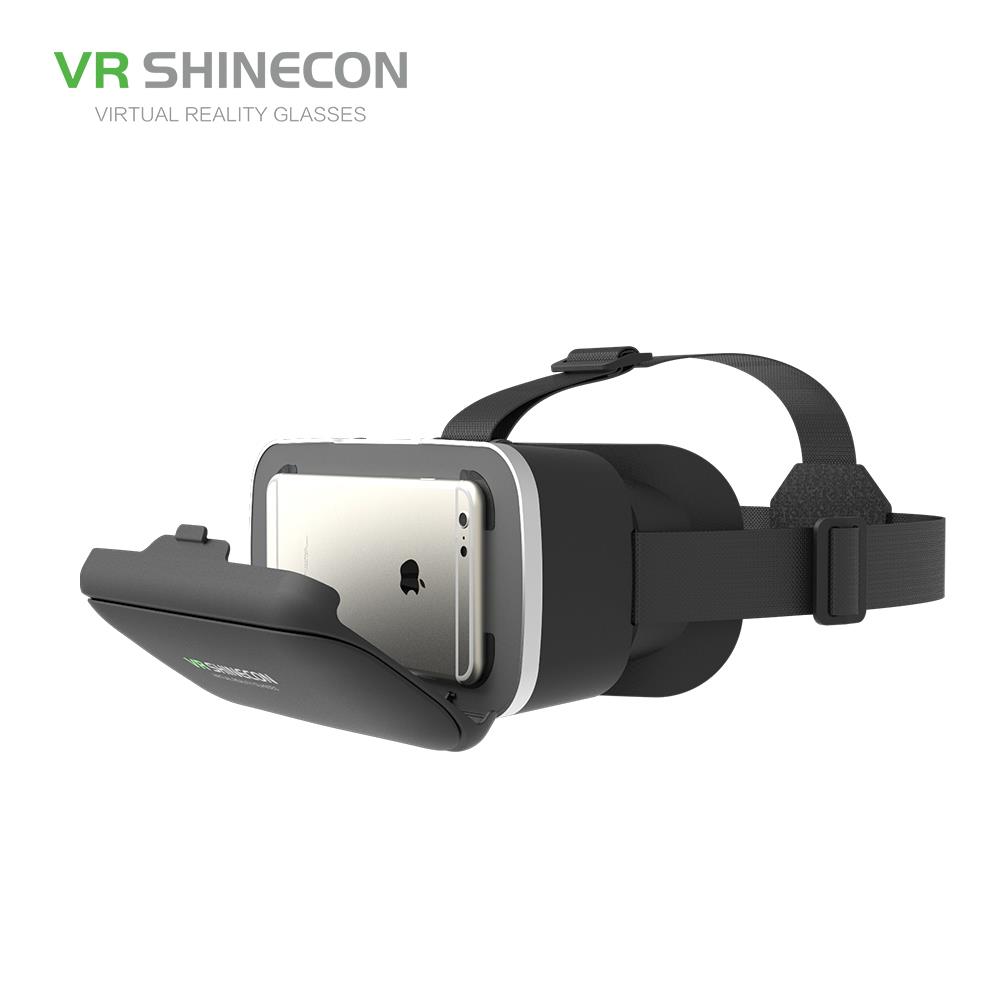 VR Headset With Touch Spot