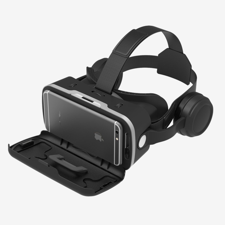 3D VR Box With Headphone