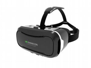 VR SHINECON 3D VR Headset Virtual Reality Goggles - 3d Vr Glasses Headsets for Video Movies&Games Compatible with iPhone and Android Smartphone