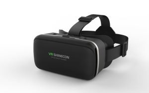 VR SHINECON 3D VR Headset Virtual Reality Glasses - 3d Vr Goggles Headsets for Video Movies&Games Compatible with iPhone and Android Smartphone